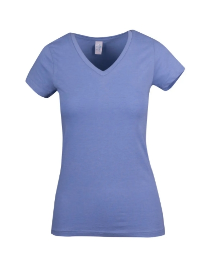 Picture of RAMO, Ladies Marl V-Neck T-Shirt